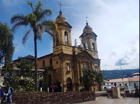 Iglesia Nuestra Señora de la Candelaria en Machetá (Cundinamarca)